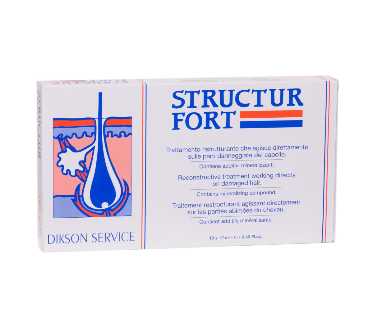 Structur Fort/Ампульное средство для восстановления безжизненных, посеченных волос